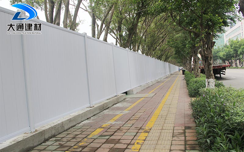 深圳市政pvc圍擋的好處，深圳大通建材圍擋廠家