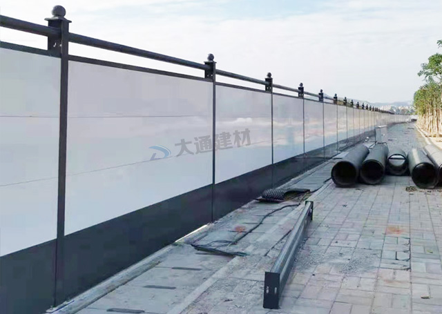 廣州烤漆圍擋C型-廣州荔灣區建筑工程施工圍擋-廣州-深圳市大通建材有限公司鋼圍擋生產定制廠家